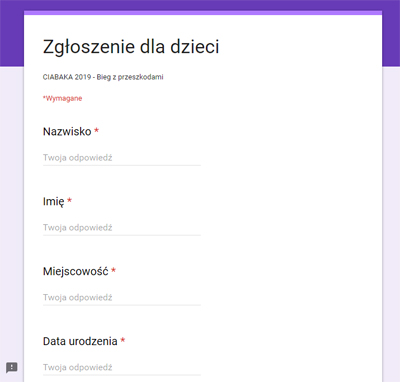 Ciabaka dla dzieci Już za tydzień czwarta edycja biegu z przeszkodami „Ciabaka 2019”. Pobiegnij ku czi bohaterskich Lotników HP JP 276A Halifax