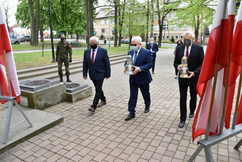 DSC 0088 Dąbrowskie obchody Święta Konstytucji 3 Majowej