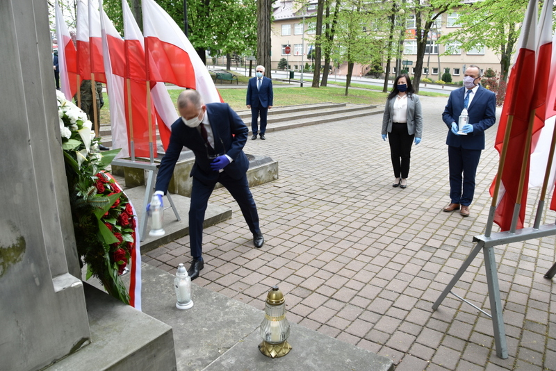 DSC 0109 Dąbrowskie obchody Święta Konstytucji 3 Majowej