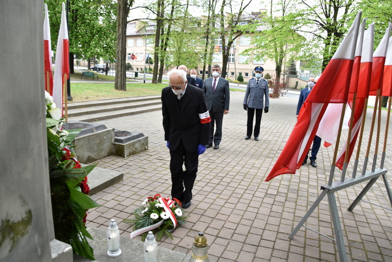 DSC 0185 Dąbrowskie obchody Święta Konstytucji 3 Majowej