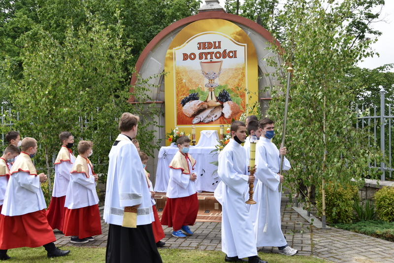 DSC 0128 Uroczystość Bożego Ciała – Najświętszego Ciała i Krwi Chrystusa