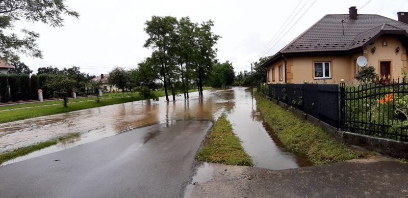 IMG 20200629 WA0012 Pogotowie przeciwpowodziowe na terenie gminy Dąbrowa Tarnowska