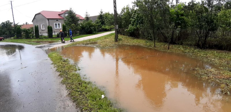 IMG 20200629 WA0015 Pogotowie przeciwpowodziowe na terenie gminy Dąbrowa Tarnowska