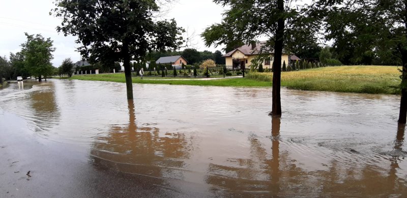 IMG 20200629 WA0025 Pogotowie przeciwpowodziowe na terenie gminy Dąbrowa Tarnowska