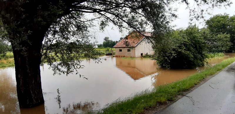 IMG 20200629 WA0036 Pogotowie przeciwpowodziowe na terenie gminy Dąbrowa Tarnowska