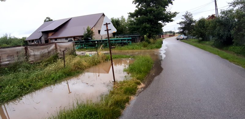 IMG 20200629 WA0057 Pogotowie przeciwpowodziowe na terenie gminy Dąbrowa Tarnowska