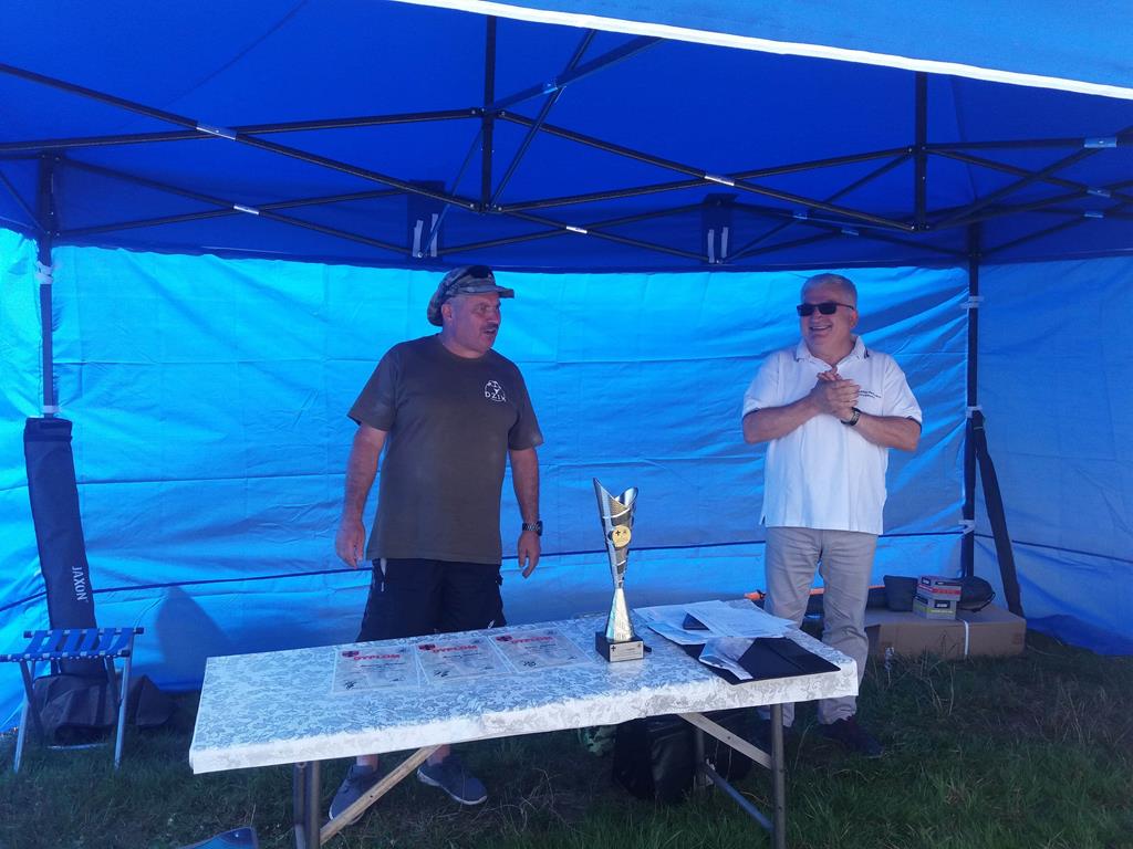 116453294 1304722819888158 2449138526420158914 o Zawody wędkarskie o X Puchar Burmistrza Dąbrowy Tarnowskiej