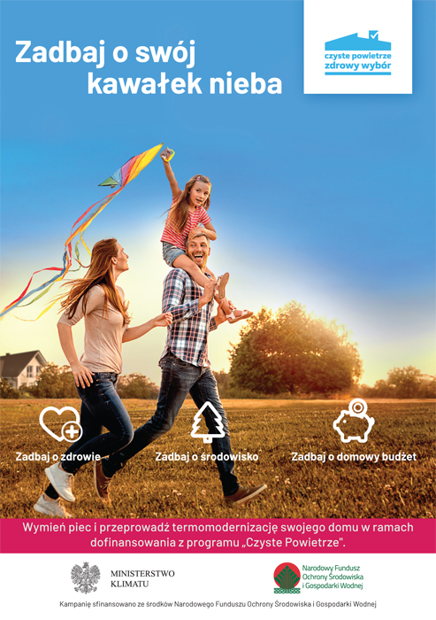 Czyste powietrze ulotka Program Czyste Powietrze