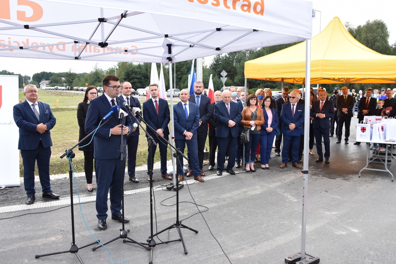 DSC 0598 Obwodnica Dąbrowy Tarnowskiej otwarta dla kierowców