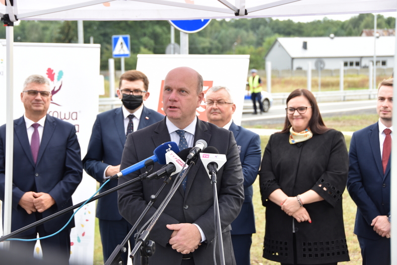 DSC 0651 Obwodnica Dąbrowy Tarnowskiej otwarta dla kierowców