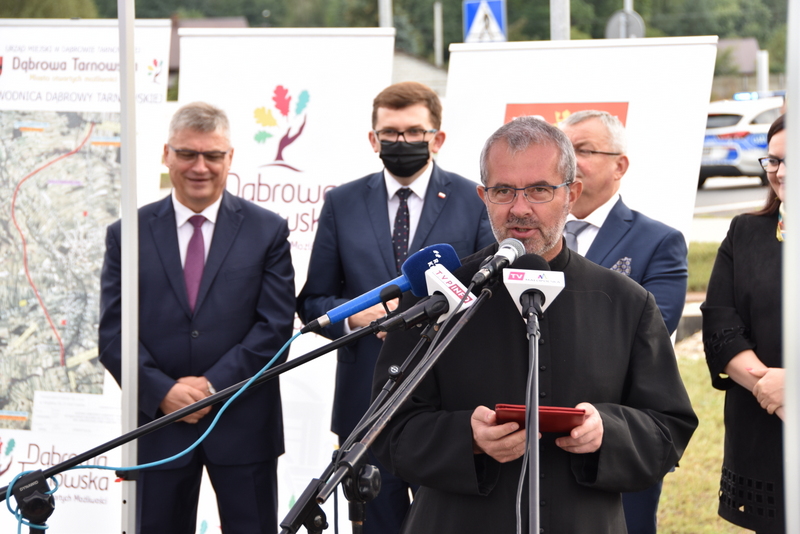 DSC 0655 Obwodnica Dąbrowy Tarnowskiej otwarta dla kierowców