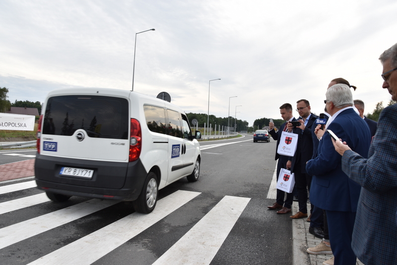 DSC 0736 Obwodnica Dąbrowy Tarnowskiej otwarta dla kierowców