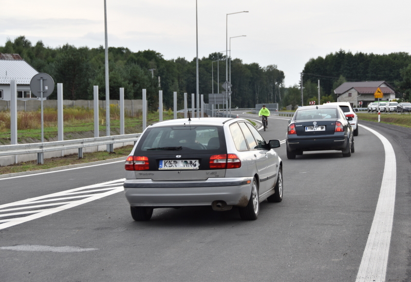 DSC 0741 Obwodnica Dąbrowy Tarnowskiej otwarta dla kierowców