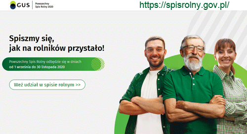 Samospis SPIS ROLNY 2020 Trwa Spis Rolny 2020