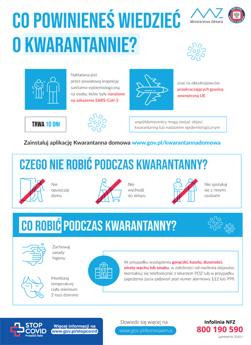 4 <font color=r />Od 10 października na terenie całej Polski obowiązywać będą obostrzenia jak w strefie żółtej</font>
