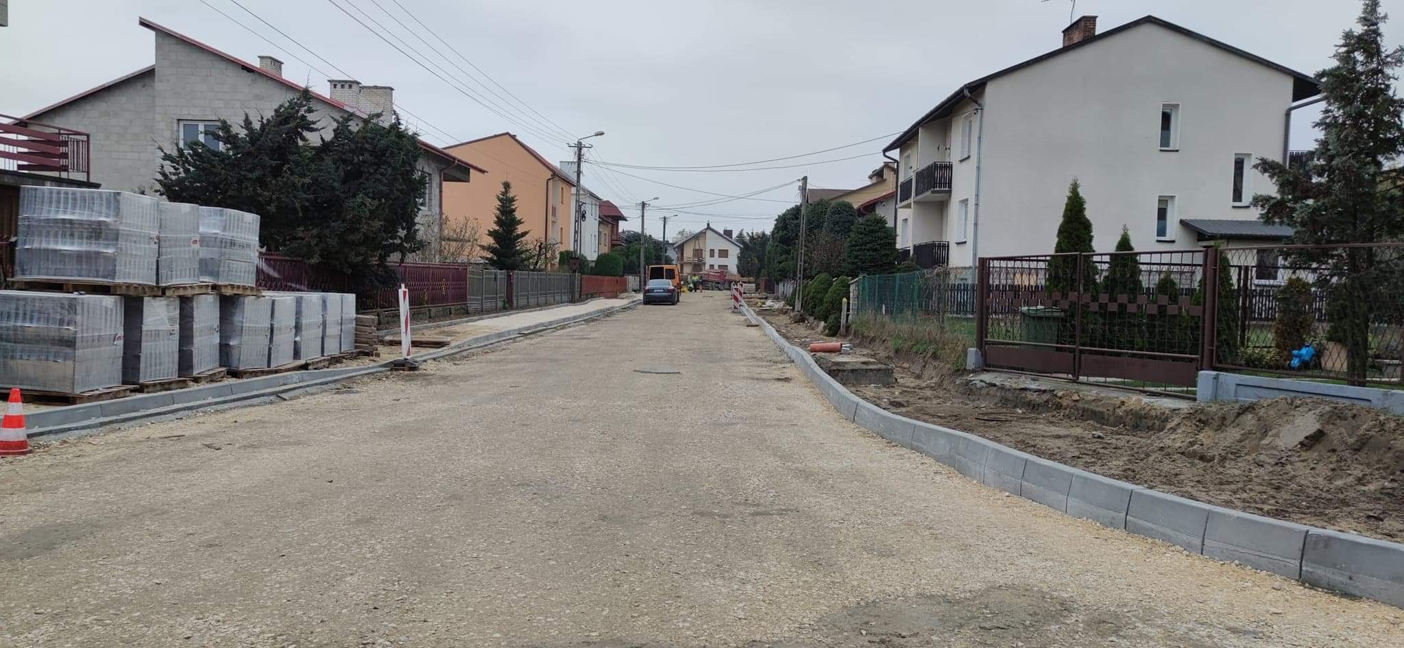 %name Trwają prace remontowe przy ulicach Popiełuszki i Batalionów Chłopskich