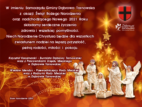 UMDT BN 2020 Radosnych Świąt Bożego Narodzenia i Szczęśliwego Nowego 2021 roku!