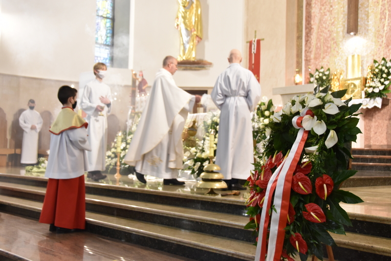 DSC 0338 Dąbrowskie obchody 230. rocznicy uchwalenia Konstytucji 3 Maja