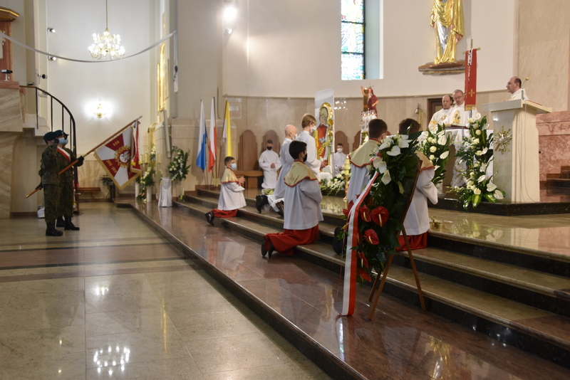DSC 0365 Dąbrowskie obchody 230. rocznicy uchwalenia Konstytucji 3 Maja