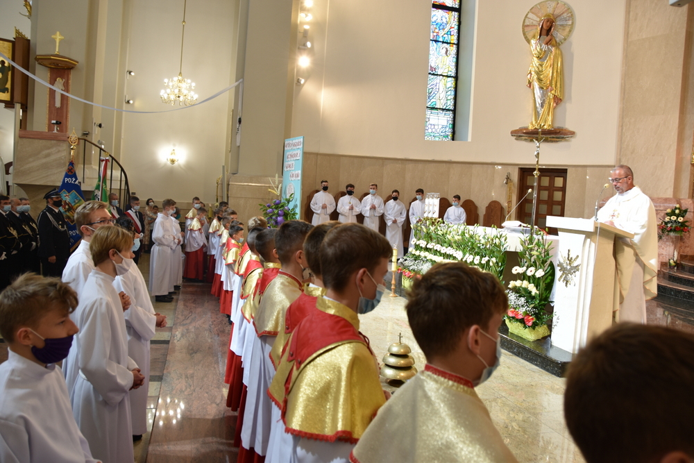 DSC 01231 Uroczystości Bożego Ciała w Dąbrowie Tarnowskiej