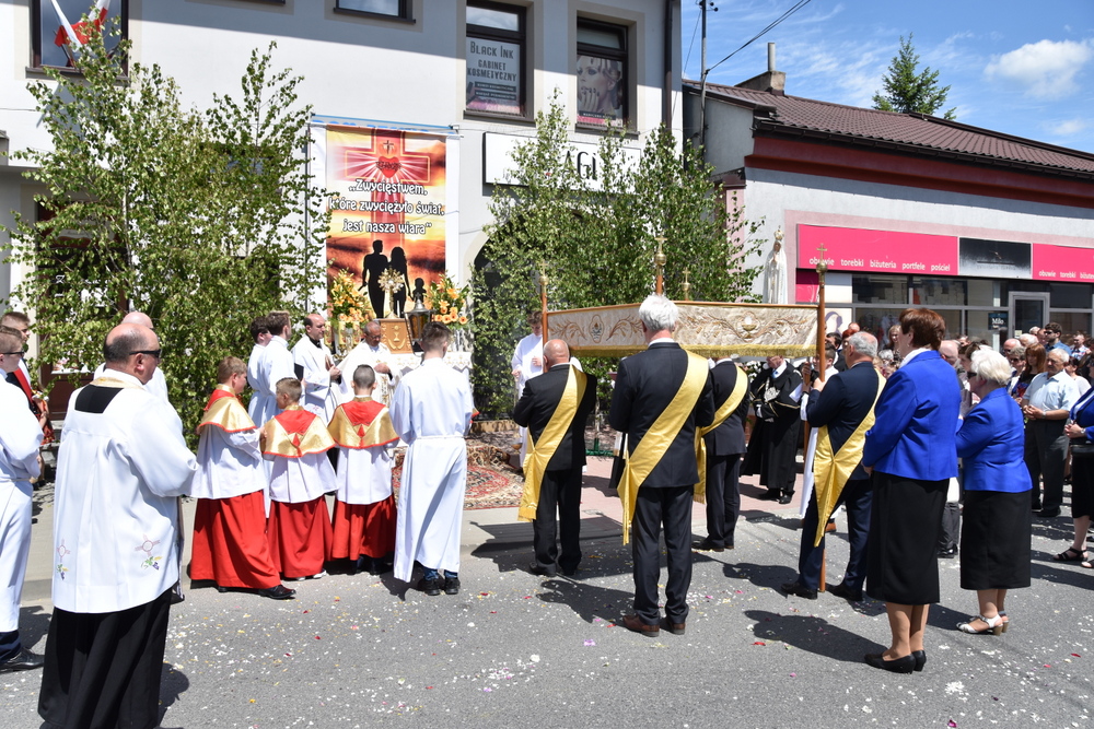 DSC 02321 Uroczystości Bożego Ciała w Dąbrowie Tarnowskiej