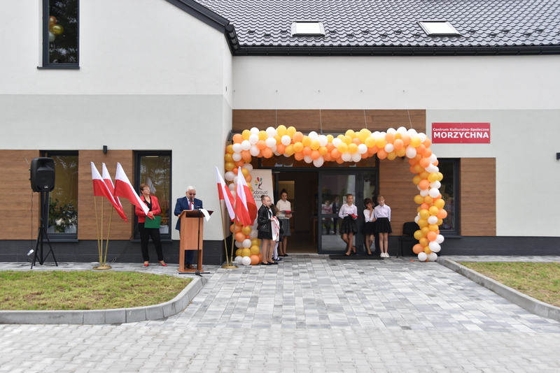 DSC 0699 Uroczyste otwarcie Centrum Kulturalno   Społecznego w Morzychnie
