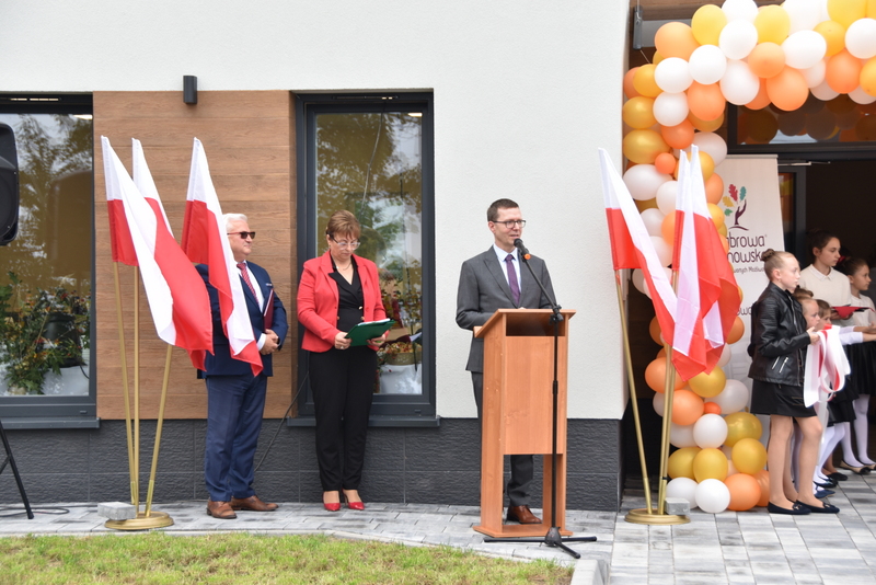 DSC 0726 Uroczyste otwarcie Centrum Kulturalno   Społecznego w Morzychnie