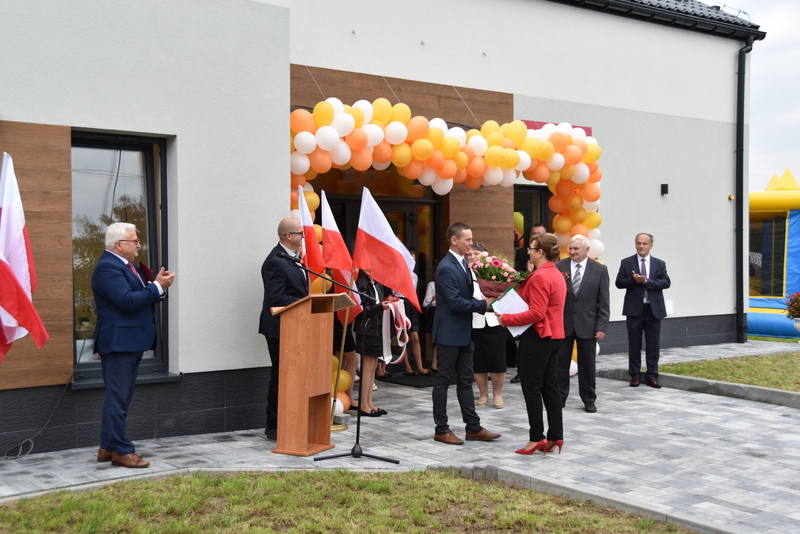 DSC 0742 Uroczyste otwarcie Centrum Kulturalno   Społecznego w Morzychnie