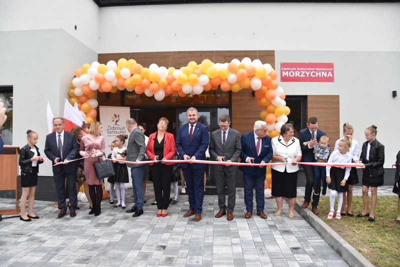 DSC 0759 Uroczyste otwarcie Centrum Kulturalno   Społecznego w Morzychnie