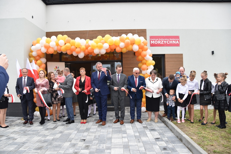 DSC 0772 Uroczyste otwarcie Centrum Kulturalno   Społecznego w Morzychnie