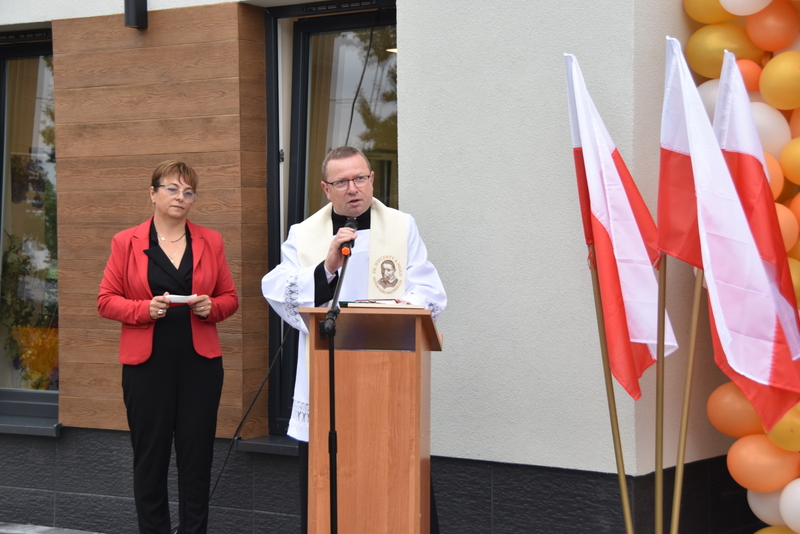 DSC 0785 Uroczyste otwarcie Centrum Kulturalno   Społecznego w Morzychnie