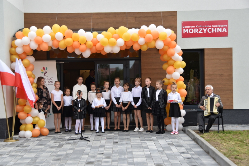 DSC 0798 Uroczyste otwarcie Centrum Kulturalno   Społecznego w Morzychnie