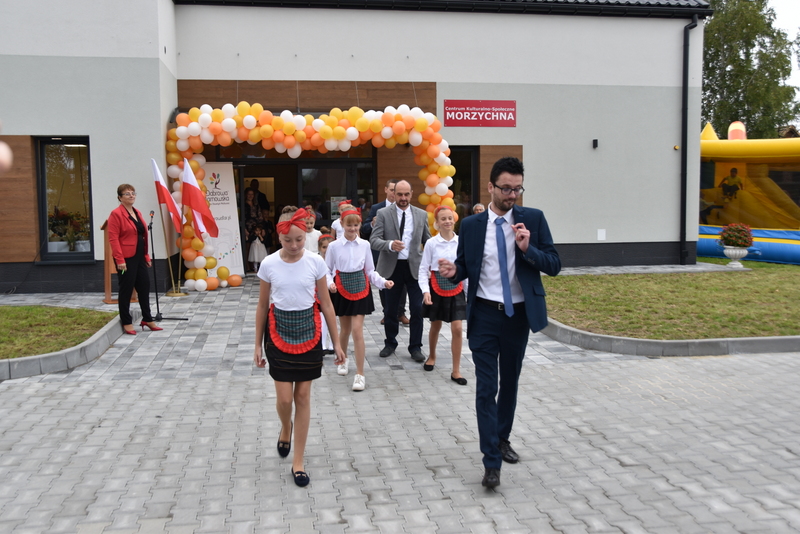 DSC 0806 Uroczyste otwarcie Centrum Kulturalno   Społecznego w Morzychnie