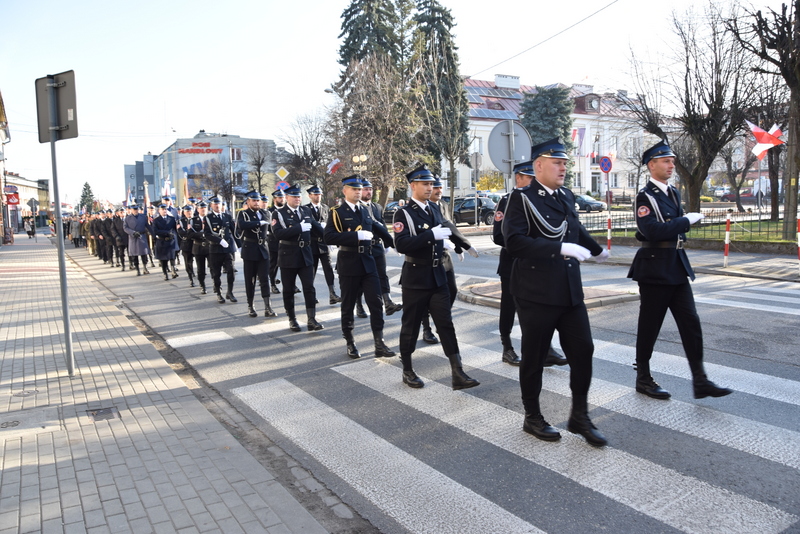 DSC 01251 Powiat Dąbrowski uczcił 103. Rocznicę Odzyskania Niepodległości