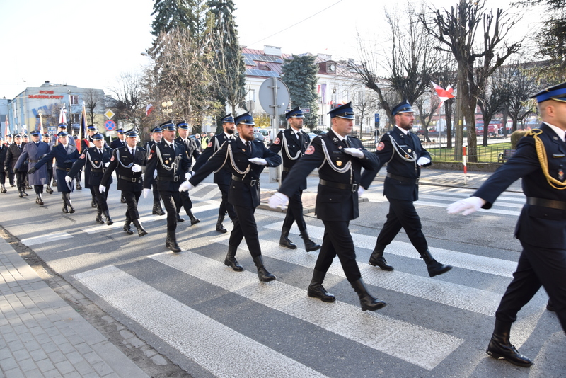 DSC 01261 Powiat Dąbrowski uczcił 103. Rocznicę Odzyskania Niepodległości