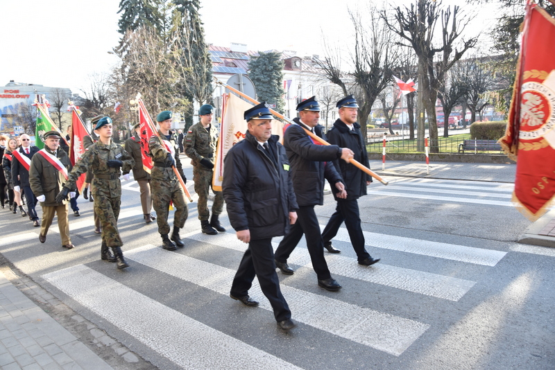 DSC 01301 Powiat Dąbrowski uczcił 103. Rocznicę Odzyskania Niepodległości
