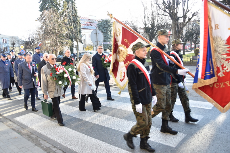 DSC 0137 Powiat Dąbrowski uczcił 103. Rocznicę Odzyskania Niepodległości