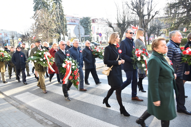 DSC 0153 Powiat Dąbrowski uczcił 103. Rocznicę Odzyskania Niepodległości