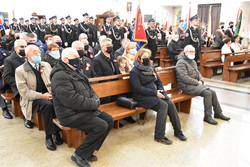 DSC 0191 Powiat Dąbrowski uczcił 103. Rocznicę Odzyskania Niepodległości