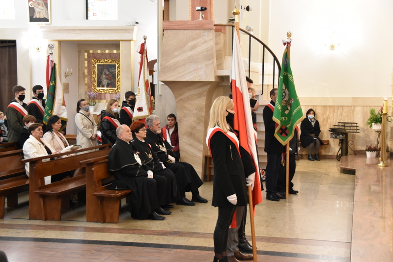 DSC 0202 Powiat Dąbrowski uczcił 103. Rocznicę Odzyskania Niepodległości