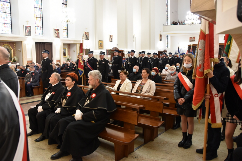 DSC 0212 Powiat Dąbrowski uczcił 103. Rocznicę Odzyskania Niepodległości