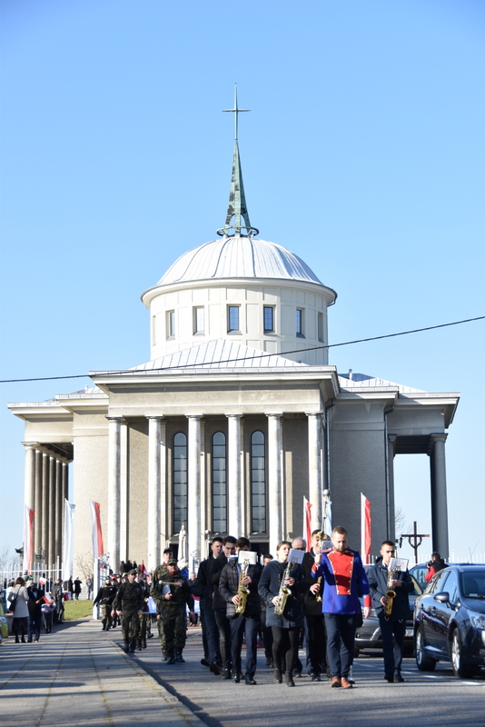 DSC 0234 Powiat Dąbrowski uczcił 103. Rocznicę Odzyskania Niepodległości