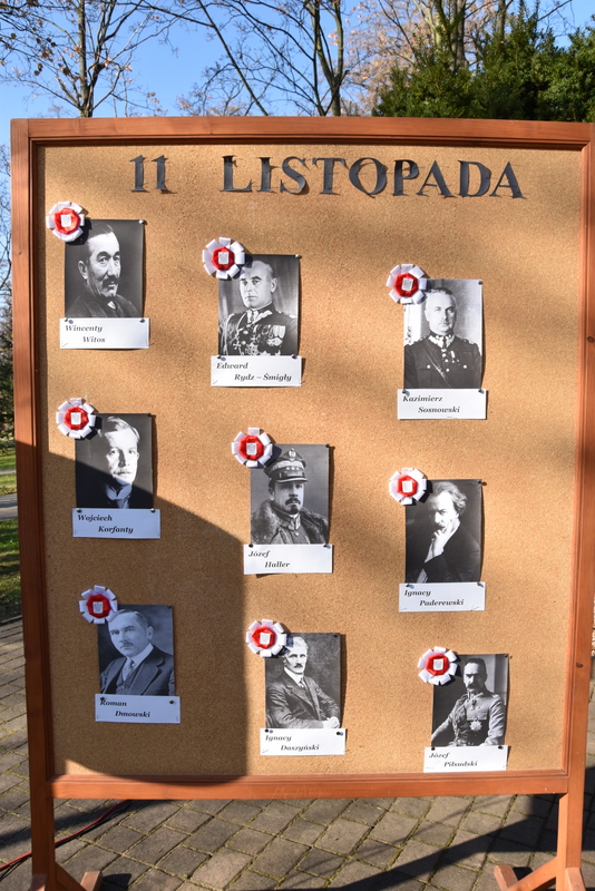 DSC 0248 Powiat Dąbrowski uczcił 103. Rocznicę Odzyskania Niepodległości