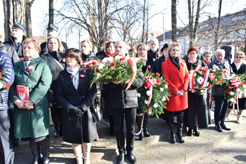 DSC 0261 Powiat Dąbrowski uczcił 103. Rocznicę Odzyskania Niepodległości
