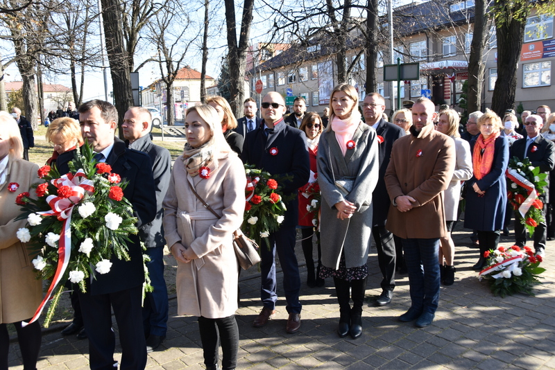 DSC 0264 Powiat Dąbrowski uczcił 103. Rocznicę Odzyskania Niepodległości