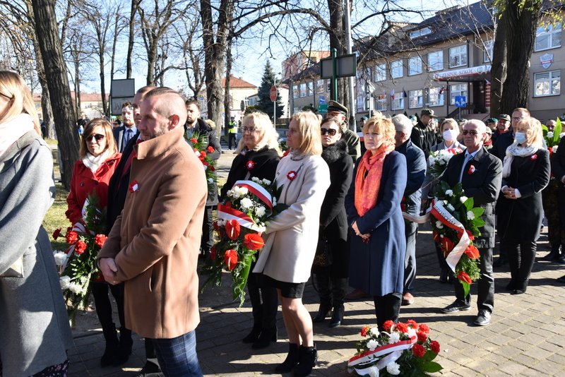 DSC 0265 Powiat Dąbrowski uczcił 103. Rocznicę Odzyskania Niepodległości