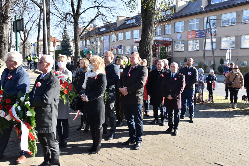 DSC 0266 Powiat Dąbrowski uczcił 103. Rocznicę Odzyskania Niepodległości