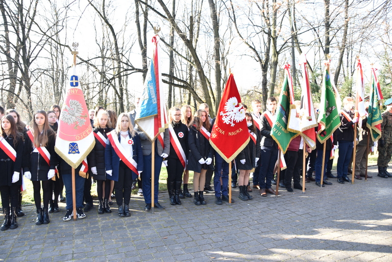 DSC 0271 Powiat Dąbrowski uczcił 103. Rocznicę Odzyskania Niepodległości