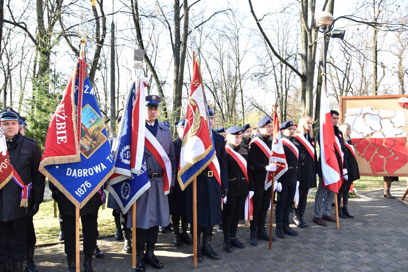 DSC 0274 Powiat Dąbrowski uczcił 103. Rocznicę Odzyskania Niepodległości