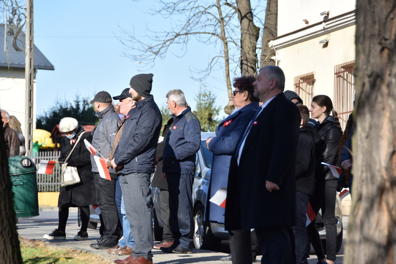 DSC 0294 Powiat Dąbrowski uczcił 103. Rocznicę Odzyskania Niepodległości